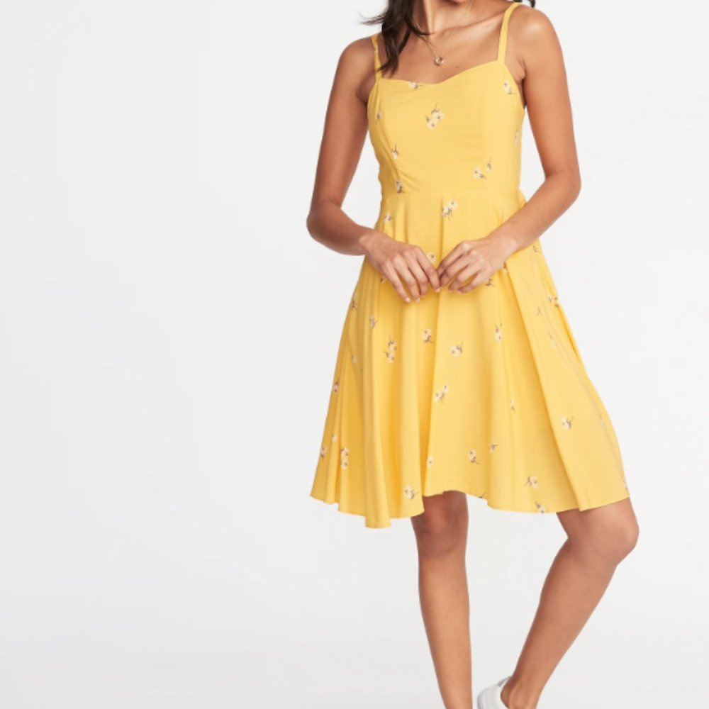 Yellow Cami Dress